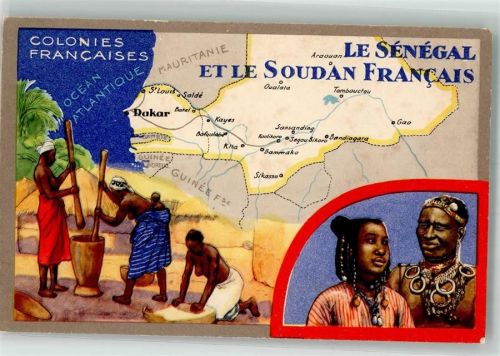 Dakar Tracht Informationskarte