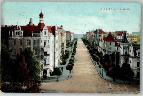 Liegnitz Legnica 1910 - Dove Straße
