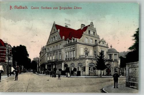 Bergisch Gladbach 1906 Casino-Gasthaus zum Bergischen Löwen