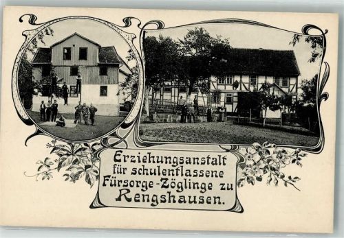 34593 W3589 Rengshausen , Hess Foto AK Erziehungsanstalt für schulentlassene Fürsorge-Zöglinge