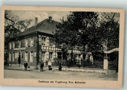Schwelm 1923 Gasthaus am Vogelsang Inflationsporto