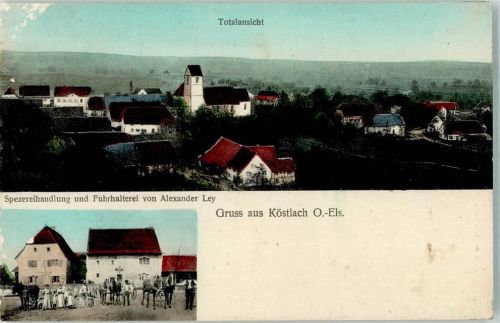 Koestlach Kirche Handlung und Fuhrhalterei Ley