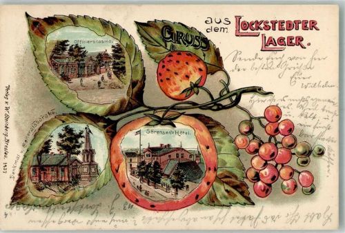 Lockstedt 1905 Lockstedter Lager Offizierscasino Generalsbaracke Denkmal Hotel Sörensen Beerenstrauch