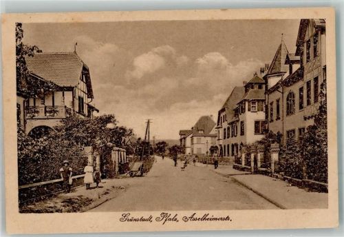 Grünstadt 1919 Asselheimerstraße