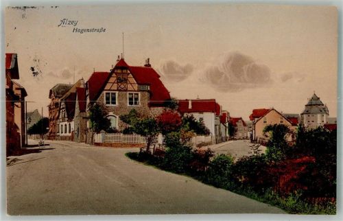 Alzey 1915 Hagenstrasse