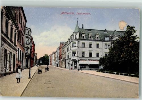 Mittweida 1915 Tzschirnerstraße