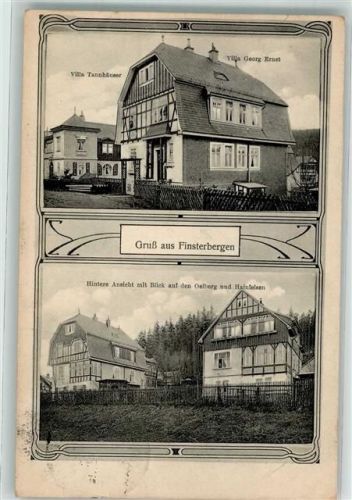 Finsterbergen 1914 Villa Tannhäuser Villa Georg Ernst Oelberg Hainfelsen