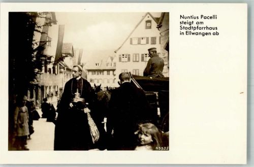 Ellwangen Stadtpfarrhaus Ellwangen Nuntius Pacelli späterer Papst Pius XII