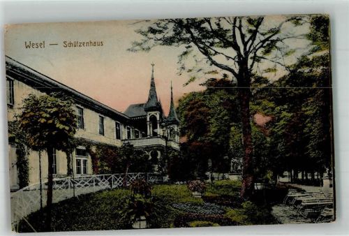 Wesel Gasthaus Schützenhaus Garten