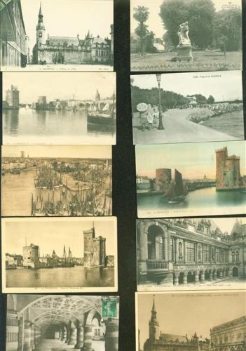 La Rochelle Lot mit 14 AK