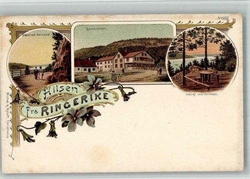 Oslo Ringerike Lithographie