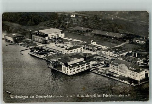 Manzell 1922 Werkanlagen Metallbauten GmbH Fliegeraufnahme