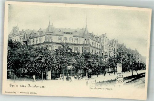 Friedenau Rembrandtstrasse Litfaßsäule