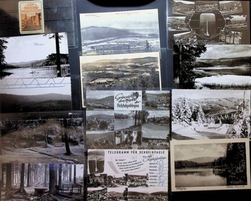 Lot mit 28 AK und 1 Vignette und 1 Foto Fichtelgebirge Oberfranken