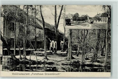 Gravenbruch 1902 Gasthaus Forsthaus Gravenbruch
