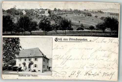Ottoschwanden 1914 Gasthaus zum Freihof