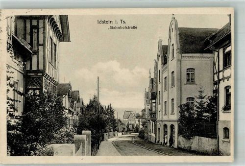 Idstein 1926 Bahnhofstrasse