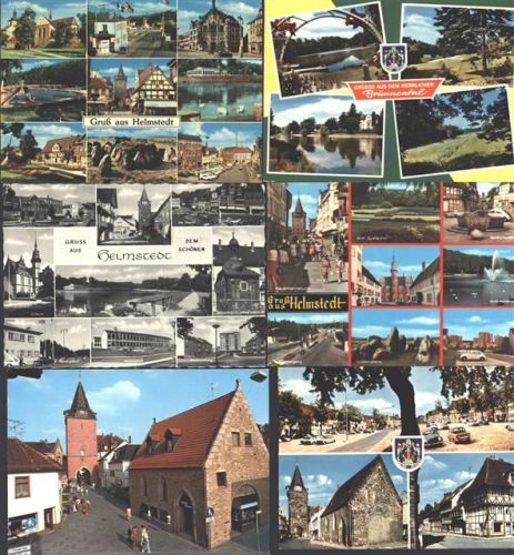 Helmstedt Lot mit 6 div AK