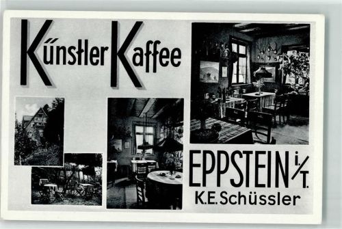 Eppstein Künstler Kaffee Gaststube