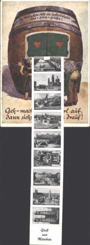 München Gruß aus München, 10 Ansichten