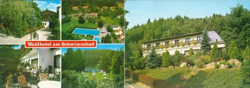Holzhausen Waldhotel am Schwimmbad E. Köhnert KEINE AK