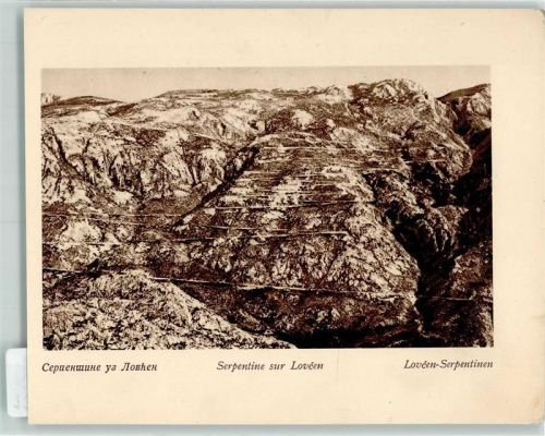 Kotor Lovcen Serpentinen