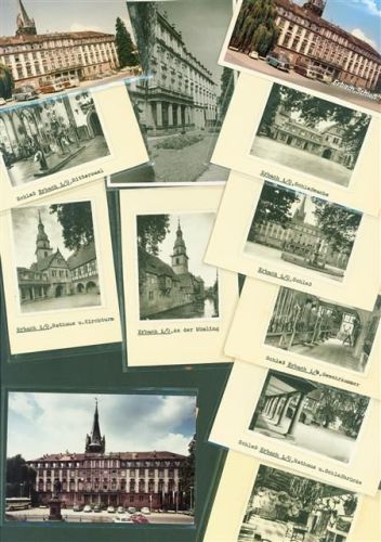 Erbach Lot mit 8 AK und 14 Fotos Original aus Archiv eines Ansichtskartenverlages
