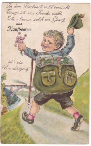 Kaufbeuren ausziehbarer Papierstreifen fehlt