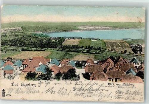 Bad Segeberg 1905 Blick vom Kalkberg
