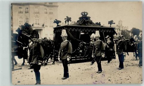 1090 Beisetzung der Leiche Großherzog Friedrich AK