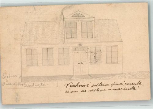 Rovensko pod Troskami 1900 Rovenskeho Kralovstoi Handgemalt