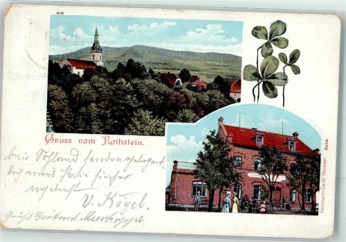Rothstein 1901 Gasthaus Kirche