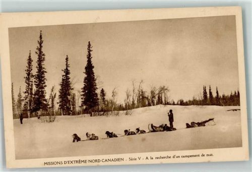 Missions d'Extreme Nord Canadien Serie V Expedition Auf der Suche nach einem Nachtlager Kanada