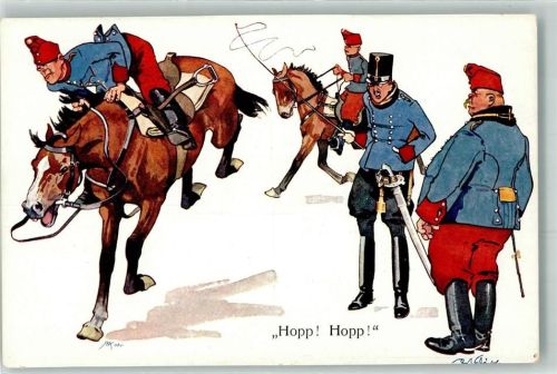 Hopp Hopp Reiter Soldaten Uniform BKW I Nr 441-10