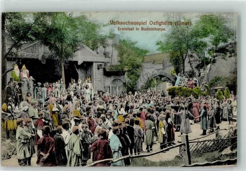 Ötigheim 1913 Volksschauspiel Erntefest in Bodinkthorpe