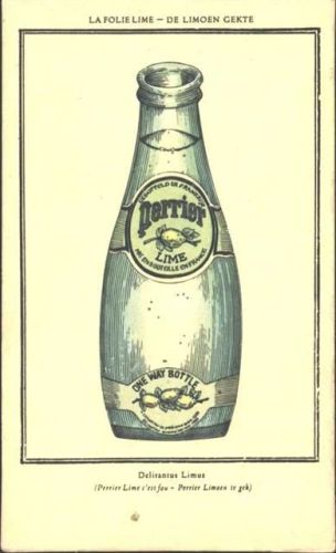 Perrier Filzdeckel