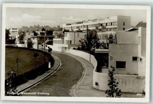 W7000 Stuttgart Weissenhofsiedlung Verlag Hans Boettcher Nr. 2753 Bauhaus 1930