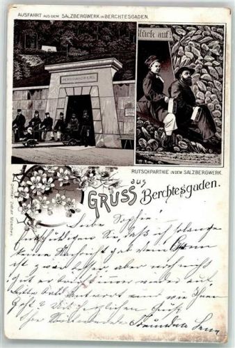 Berchtesgaden 1898 Ausfahrt Zieher, Ottmar