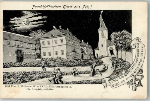 Wördern Foto Hofbauer Humor Fels St. Andrä Ort handschriftlich