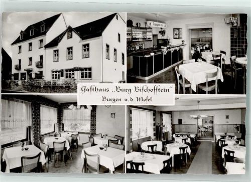 Burgen Gasthaus Burg Bischofstein Gaststube Zapftresen