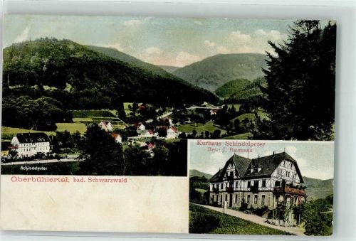 Oberbühlertal 1910 Kurhaus Schindelpeter