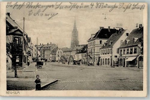 Neu-Ulm 1915 Feldpost WK I