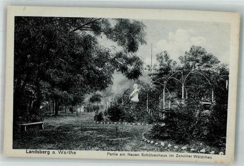 Landsberg a.d. Warthe Partie am Schützenhaus