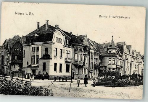 Neuss 1910 Kaiser Friedrichstraße