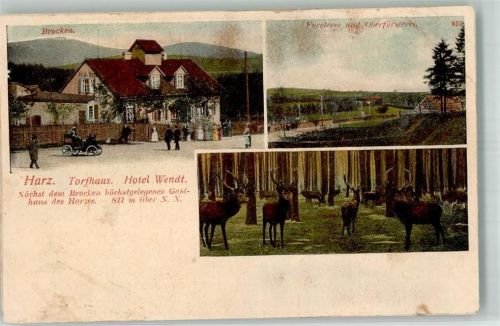 Torfhaus Hotel Wendt Oldtimer Förster- u. Oberförsterei
