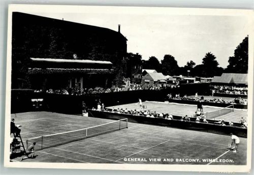 London 1963 General View and Balcony, Wimbledon