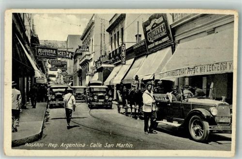 Rosario 1911 Auto Geschäft Calle San Martin