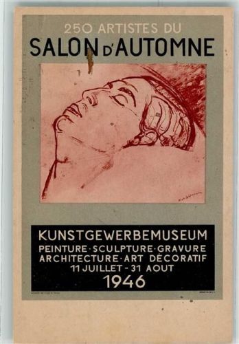 Wien SST Paris in Wien Ausstellung Salon d`Automne 1946
