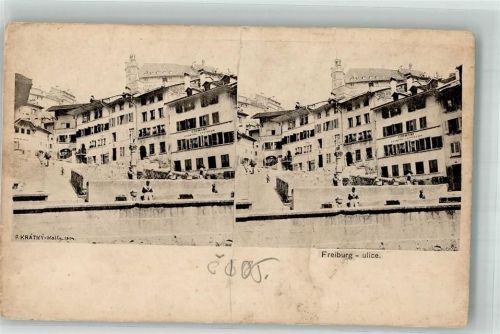 Freiburg i. Schles. Stereo-AK