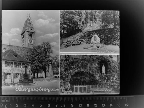 Obergünzburg Mehrfachbildkarte